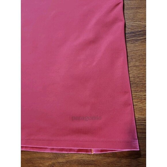 Patagonia Common Threads Short Sleeve‎ Workout Shirt Pink 45605 Womens M - Picture 2 of 4